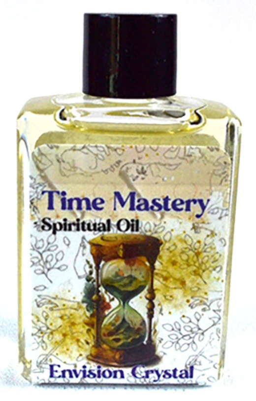 Time Mastery 4 Dram - Handcrafted Spiritual Oil for Productivity and Time Management