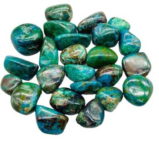 1 Lb Chrysocolla Tumbled Stones - Attract Love and Wisdom with this Powerful Crystal
