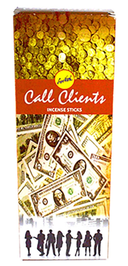 (Box Of 6) Call Clients Sree Vani Stick Incense