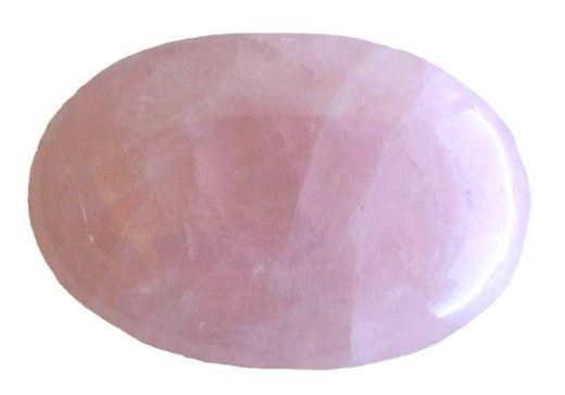 Rose Quartz Palm Stone for Love and Forgiveness