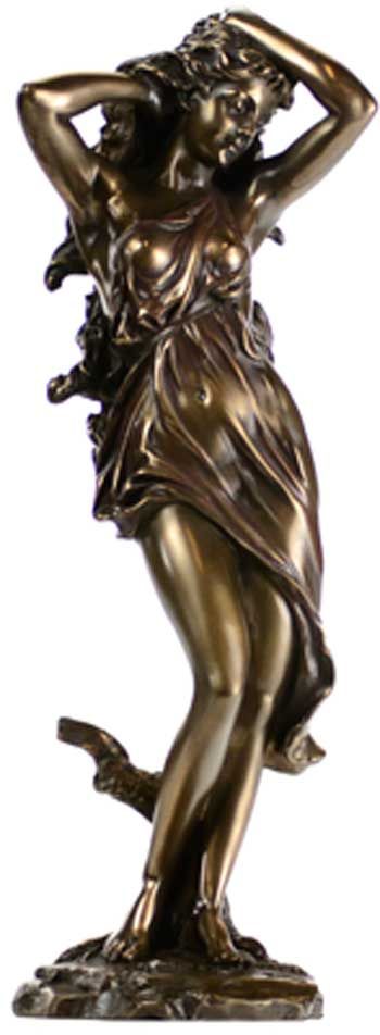 Aphrodite Statue - 13 1/4" Cold Cast Resin Figure