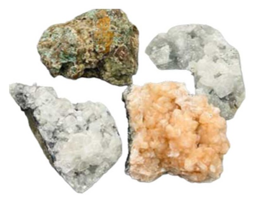Flat Of Zeolite (6/Flat) - Unique Collection of Natural Minerals