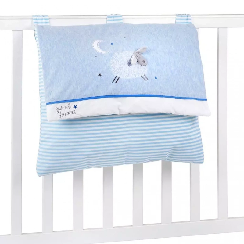Blue Sheep Diaper Bag