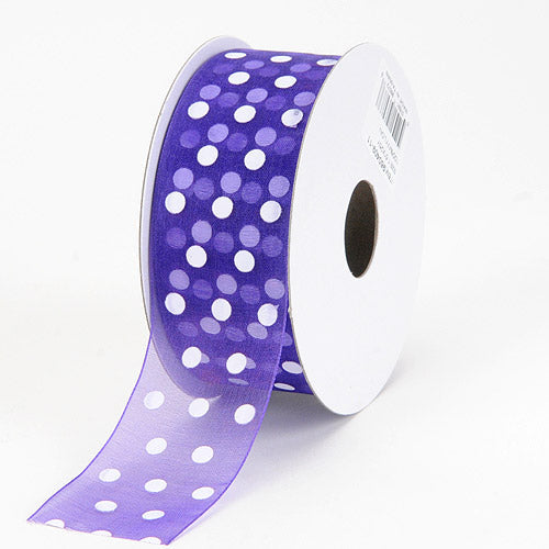 Purple Haze - Grosgrain Ribbon Solid Color - ( W: 3/8 Inch