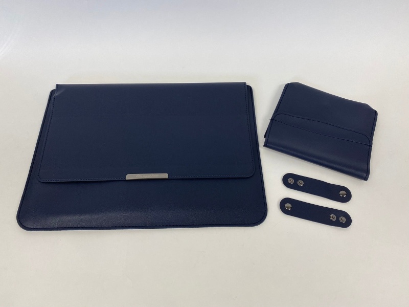 Laptop Sleeve Case, 2 In 1 Bracket Inner Bushing, Blue