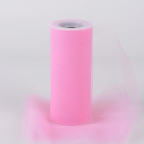 Paris Pink Premium Tulle Fabric ( 18 Inch | 25 Yards )
