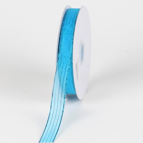 Turquoise - Corsage Ribbon - ( W: 3/8 Inch | L: 50 Yards )