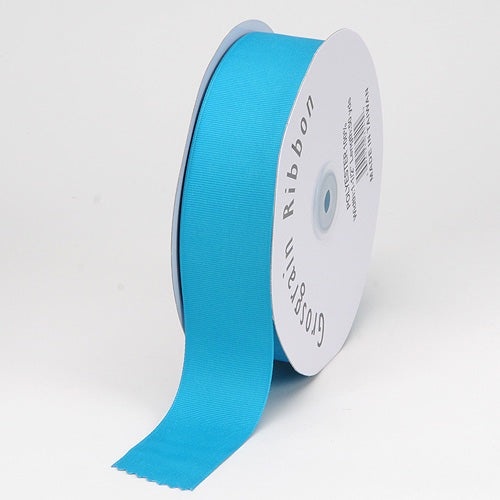 Turquoise - Grosgrain Ribbon Solid Color - ( W: 3 Inch | L: 25 Yards )
