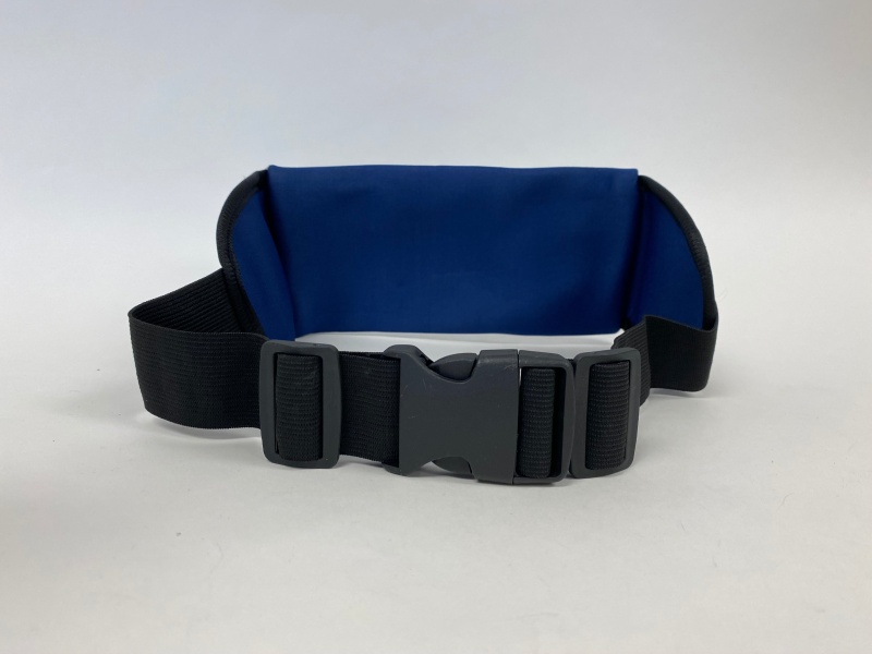 Waist Belt With Pouch Bag, Navy Blue