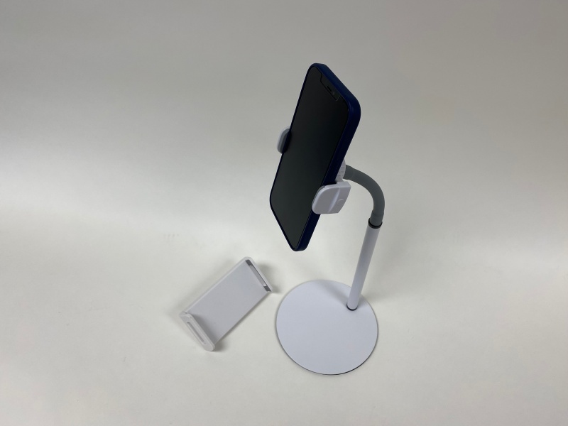 Tablet & Phone Stand - White