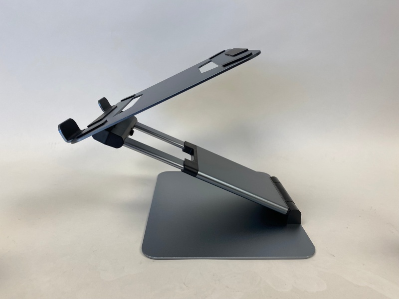 Portable Laptop Stand For Desk With Adjustable Height, Grey
