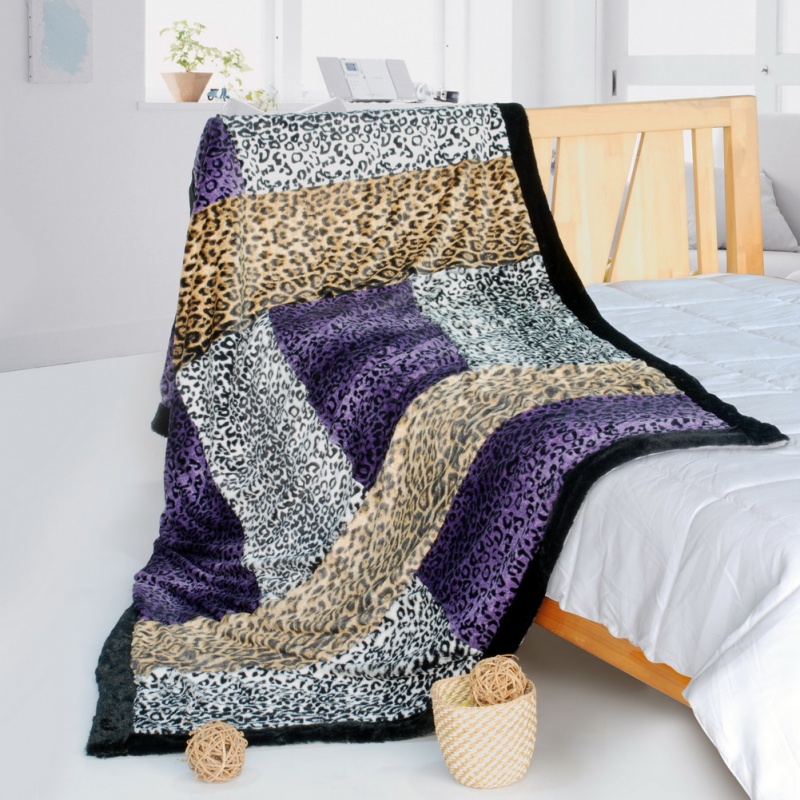 Patchwork Throw Blanket - Time Travel
