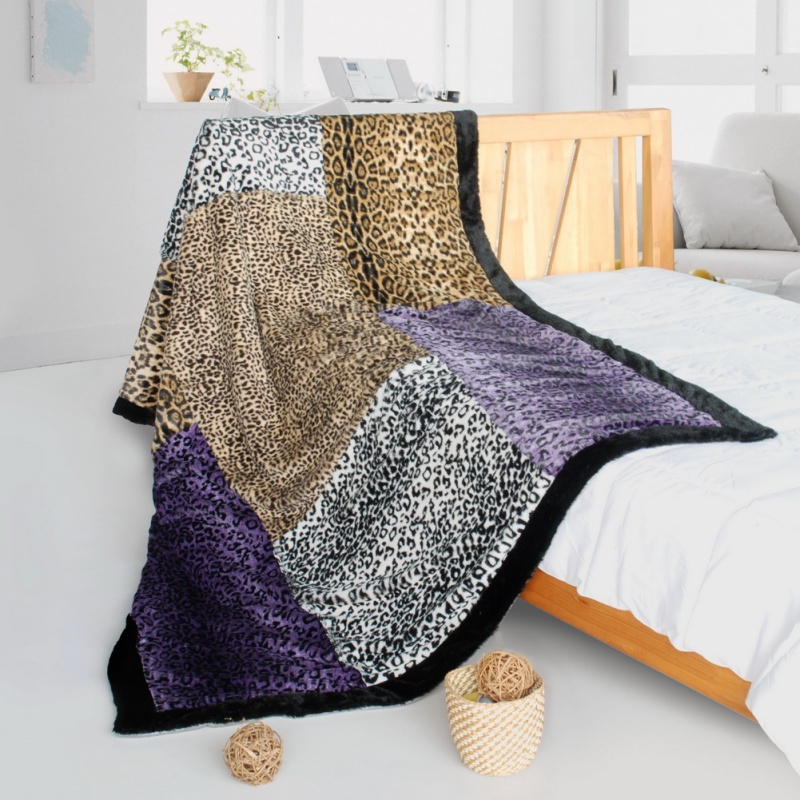 Patchwork Throw Blanket - Nature And Sexy