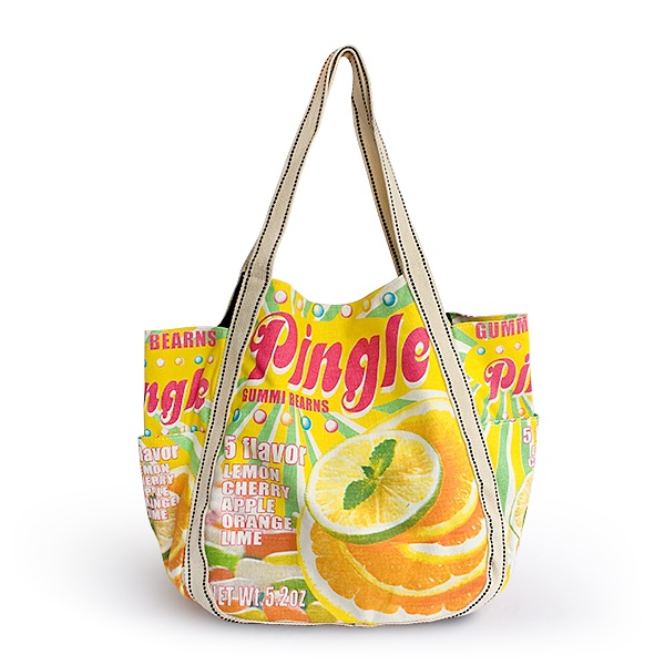 100% Cotton Eco Canvas Shoulder Tote Bag / Shopper Bag - Pingle