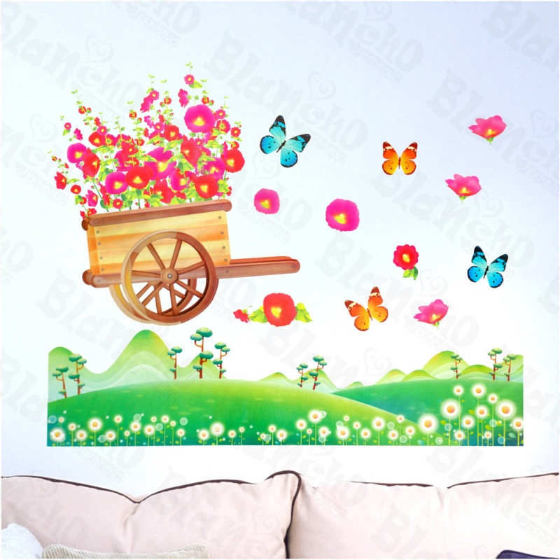 Flowers & Fields Wall Decals