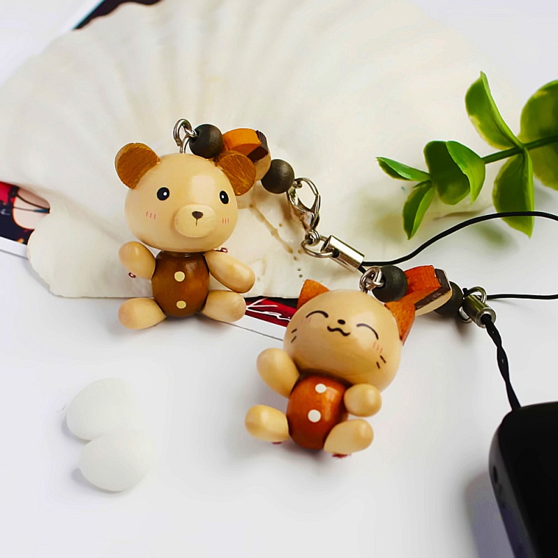 - Cell Phone Charm Strap / Camera Charm Strap - Smile Animals-2