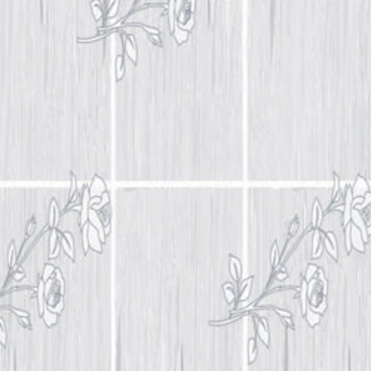 Tartan Flowers Self-Adhesive Embossed Window Film Home Decor