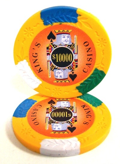 King's Casino 14 Gram Pro Clay - $10,000 (25 Pack)
