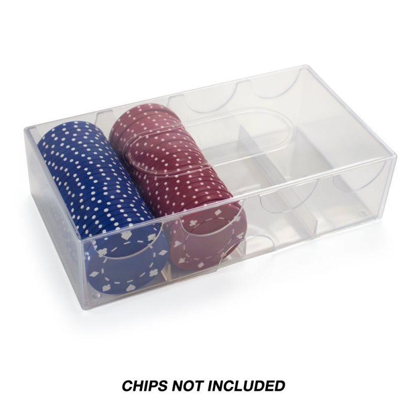 Poker Chip Storage Box - Holds 100 Chips
