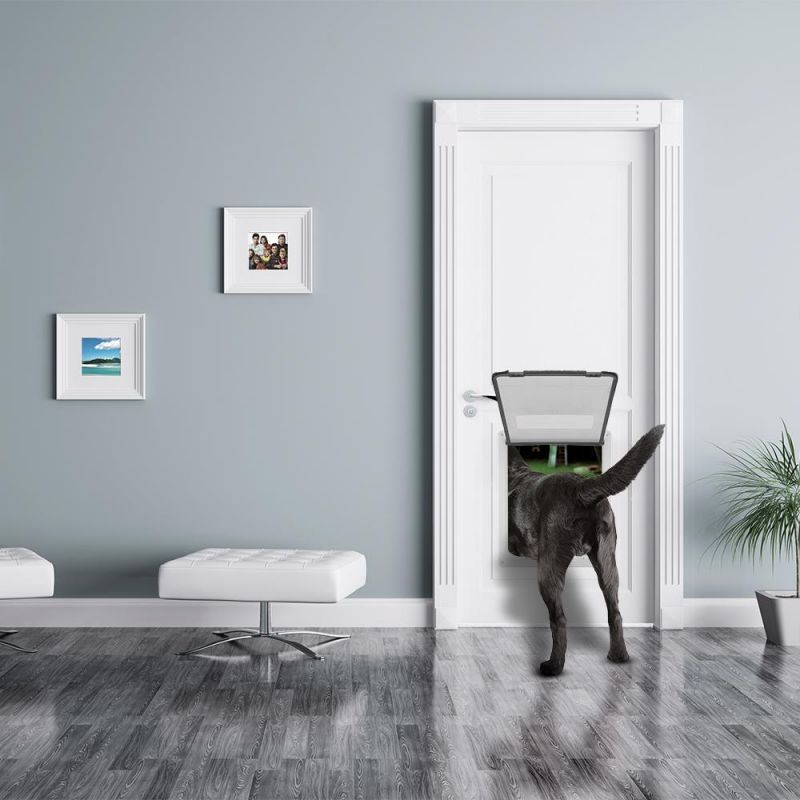 Large Breed Pet Door With 14.5 X 12" Flap Opening
