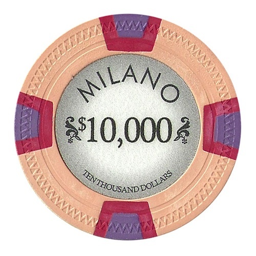 Milano 10 Gram Clay - $10000 (25 Pack)