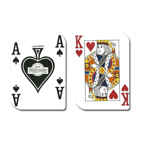 Single Deck Used In Casino Playing Cards - Hard Rock