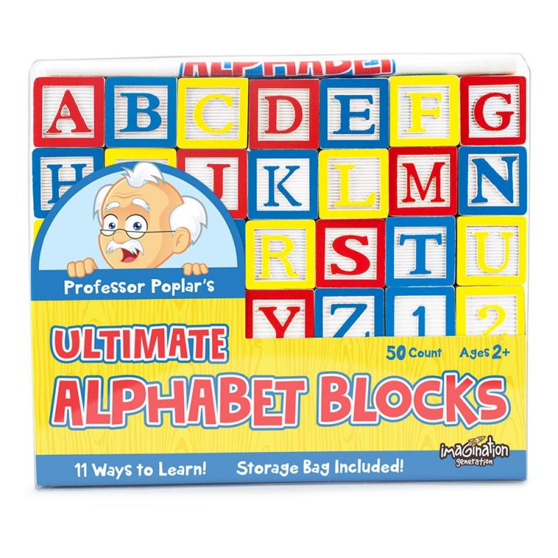 Professor Poplar's Ultimate Alphabet Blocks
