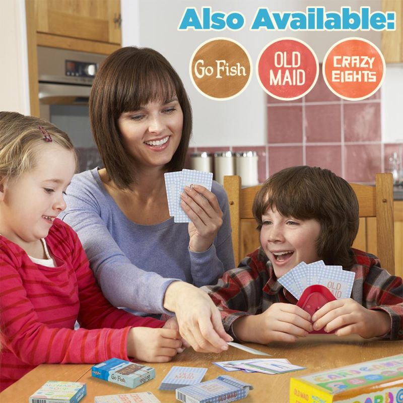 Alphabet Soup Matching And Memory Card Game