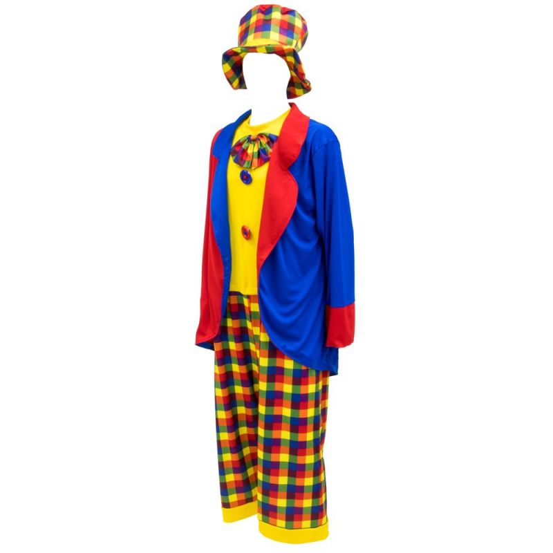 Clown Adult Costume, Xl