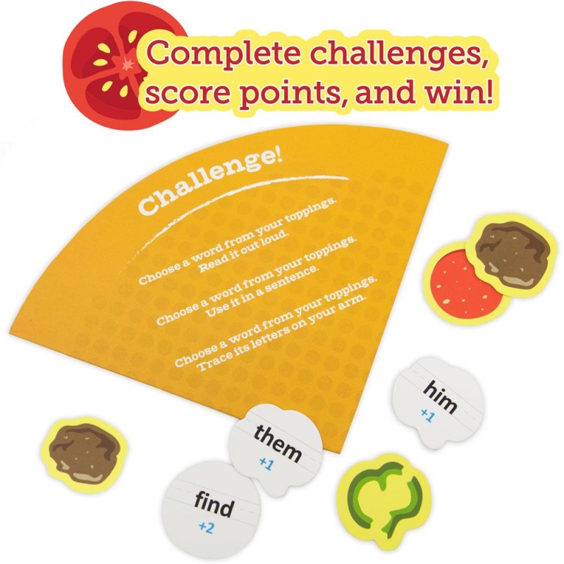 Sight Words Pizza Board Game 120 Vocabulary Words Game