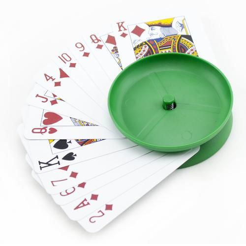 4-Pack Card Holders For Playing Cards Circular-Shape