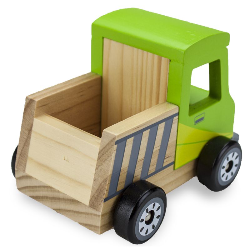 Wooden Wheels Pickup Truck
