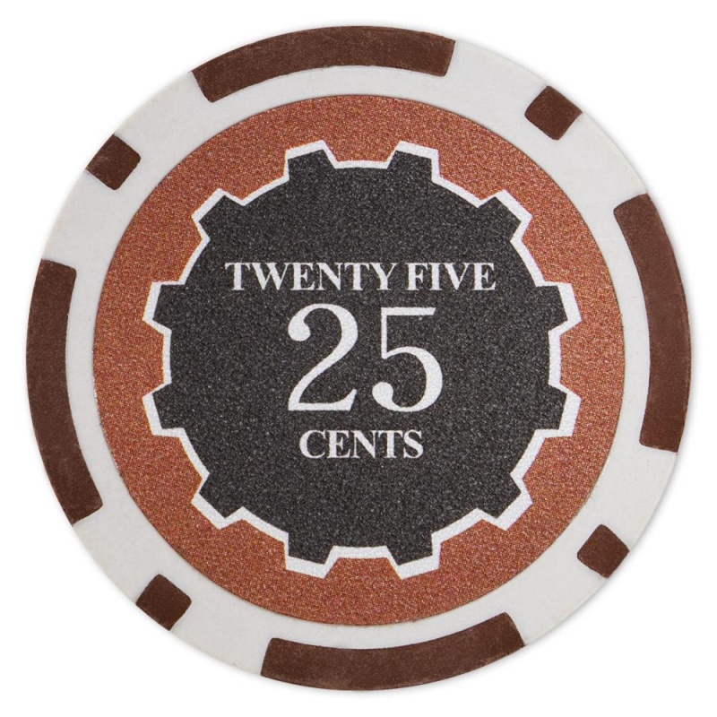 Eclipse 14 Gram Poker Chips - .25 (Cent) (25 Pack)