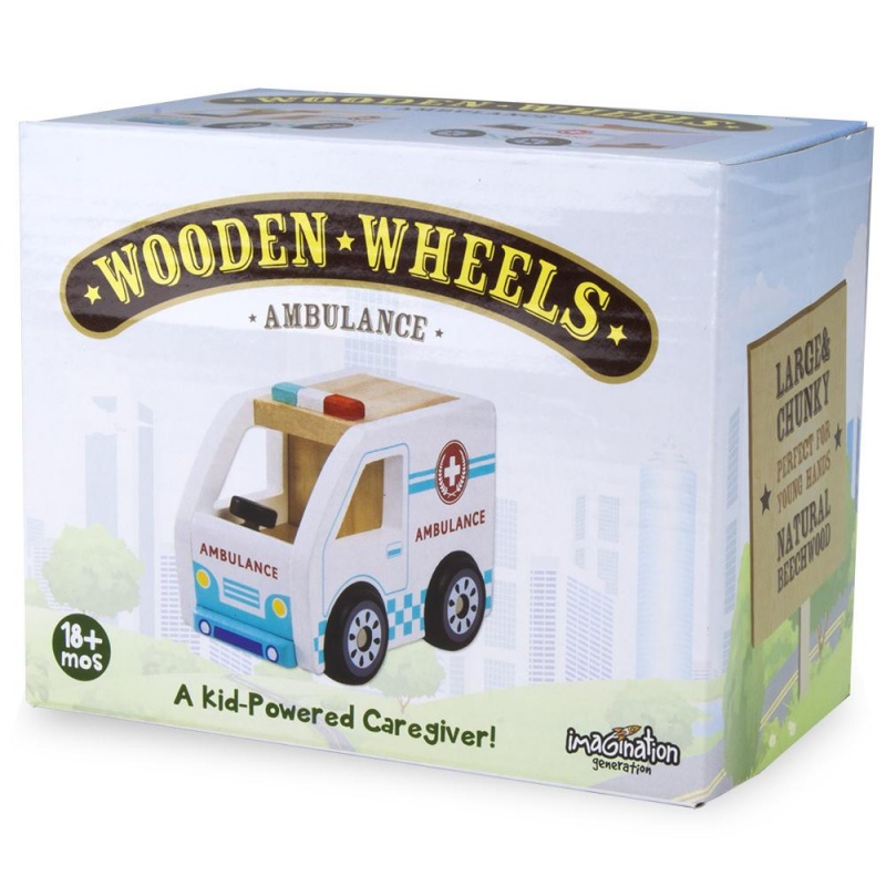 Wooden Wheels Ambulance