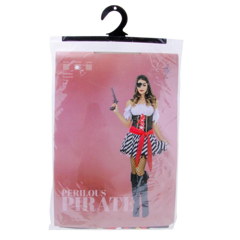 Women's Pirate Adult Costume, s