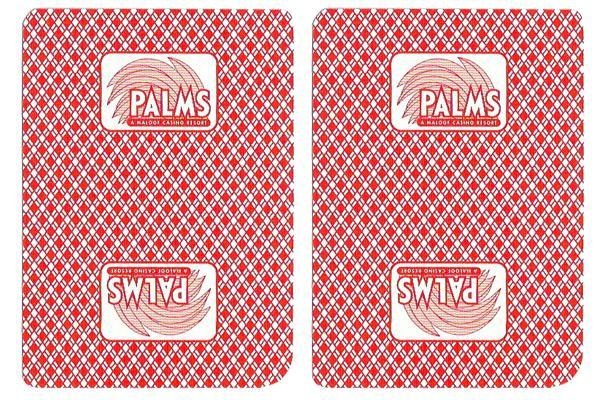 Single Deck Used In Casino Playing Cards - Palms