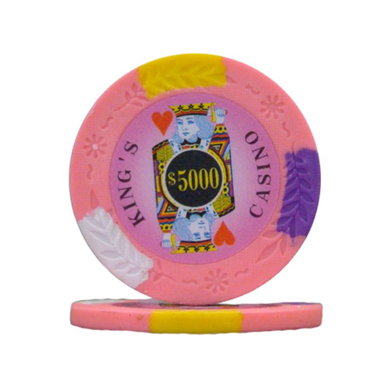 King's Casino 14 Gram Pro Clay - $5,000 (25 Pack)