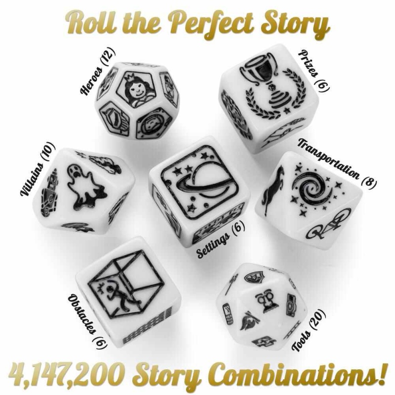 Story Time Dice, Create Your Own Adventure Storytelling Game