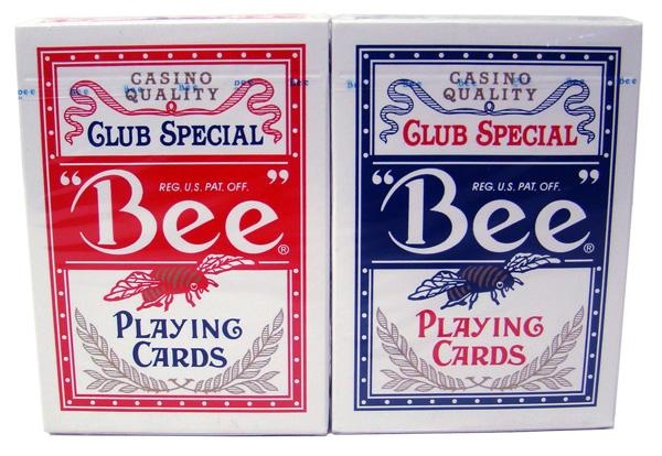 144 Bee Standard Index - Red & Blue