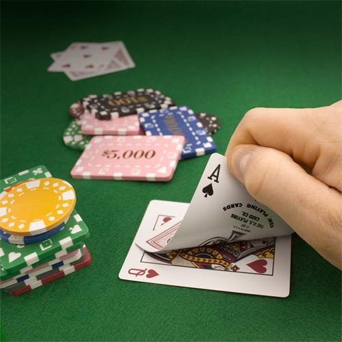 60 Ct Poker Plaque Set - Denominated