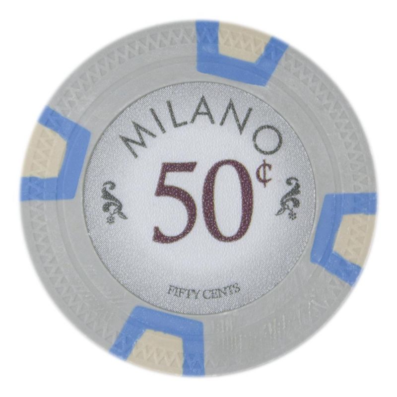 Milano 10 Gram Clay - .50 (Cent) (25 Pack)
