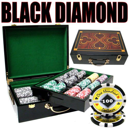 500 Ct - Pre-Packaged - Black Diamond 14 G - Hi Gloss
