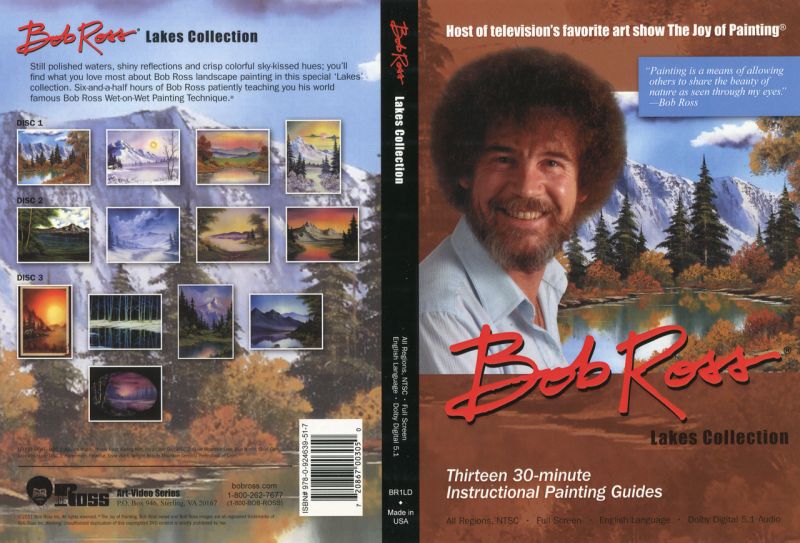 Bob Ross Bob Ross All Lakes! Dvd Collection