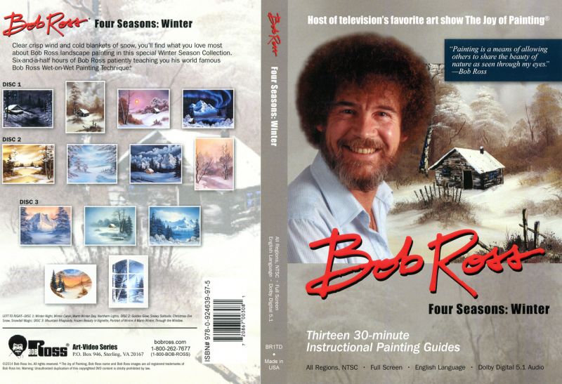 Bob Ross Four Seasons: Winter Dvd