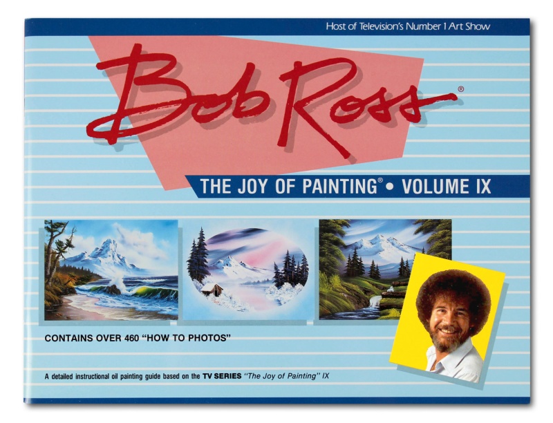 Bob Ross Joy Of Painting Book - Series 09