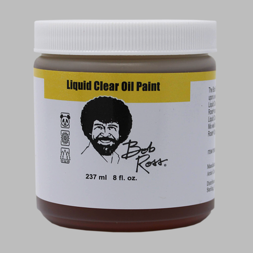 Bob Ross Liquid Clear 237Ml (Usa) - Unlock the Secrets of Wet-on-Wet Technique