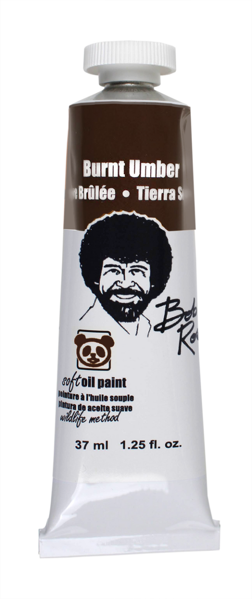 bob ross burnt umber