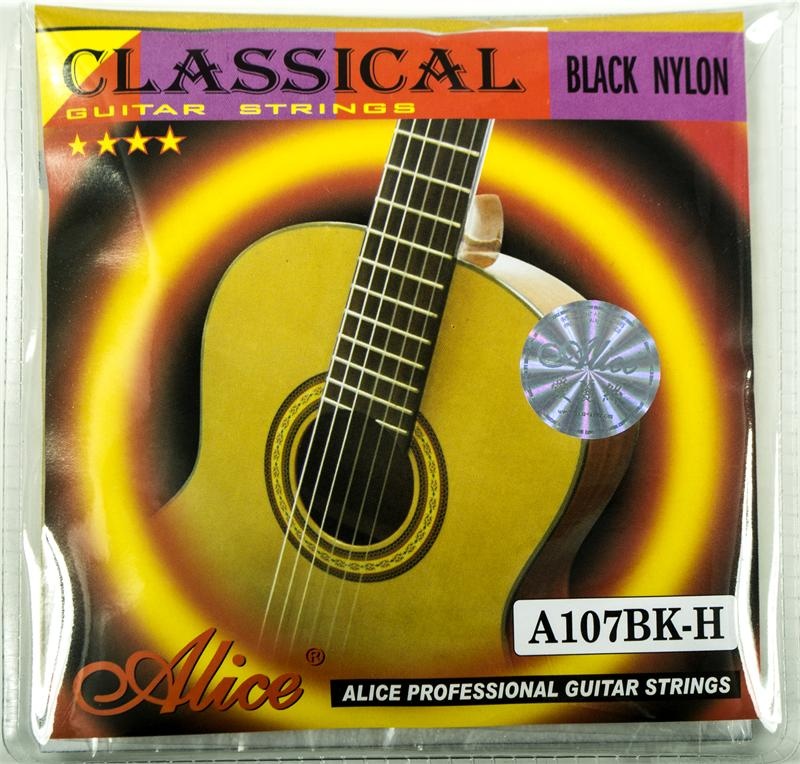 Alice Classical St-A107-Bk Black Nylon Strings