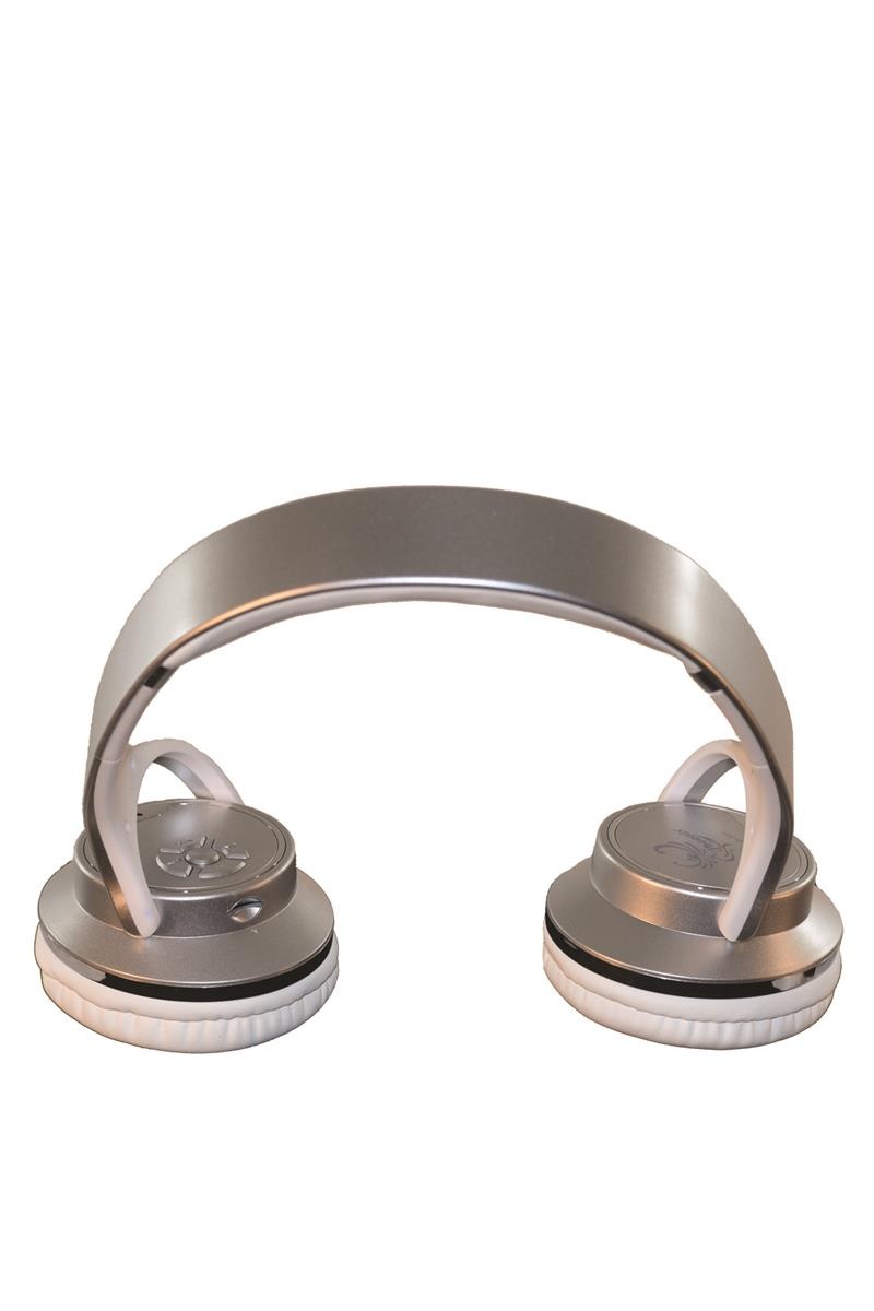 Twist-Out Wireless ​Bluetooth Stereo Speaker & Headphones Silver