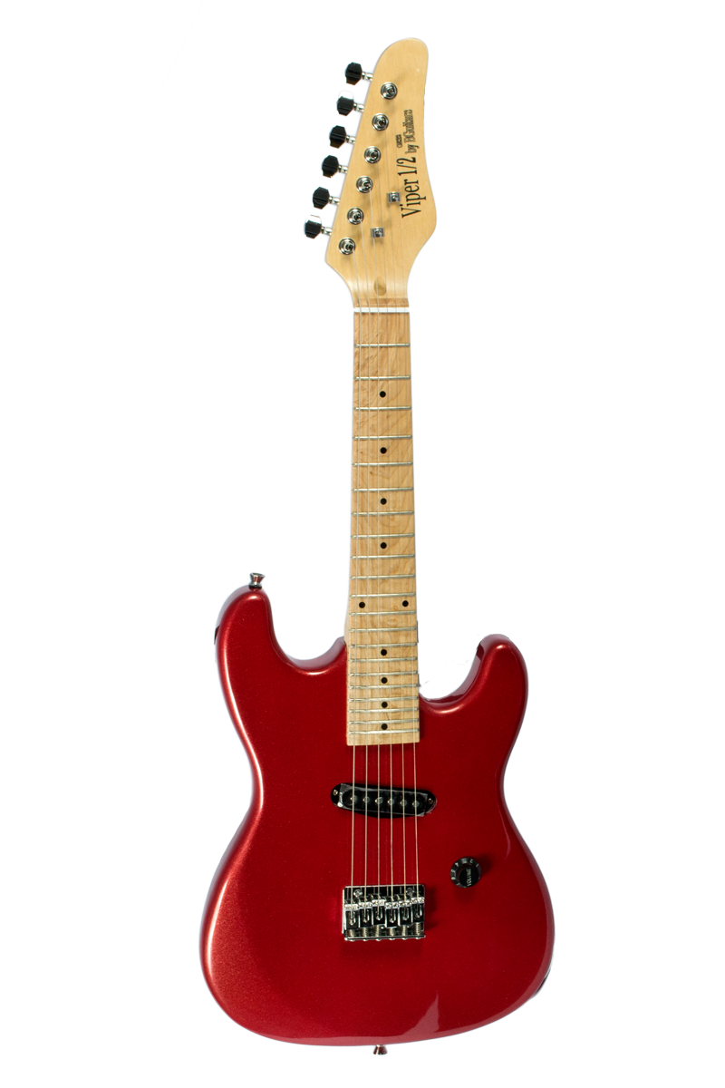 The Viper 1/2 Ge32-Rd Kids 32" Half Size Electric Guitar Red